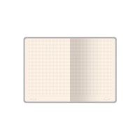 Бизнес тетрадь А5 "Megapolis flex" 60 л. soft touch клетка, синий