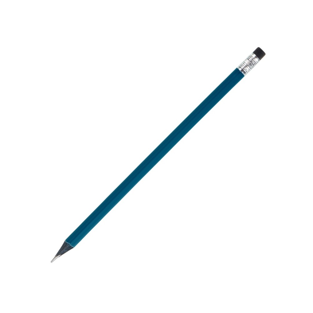 Карандаш трехгранный «Blackie 3D», цвет морской волны