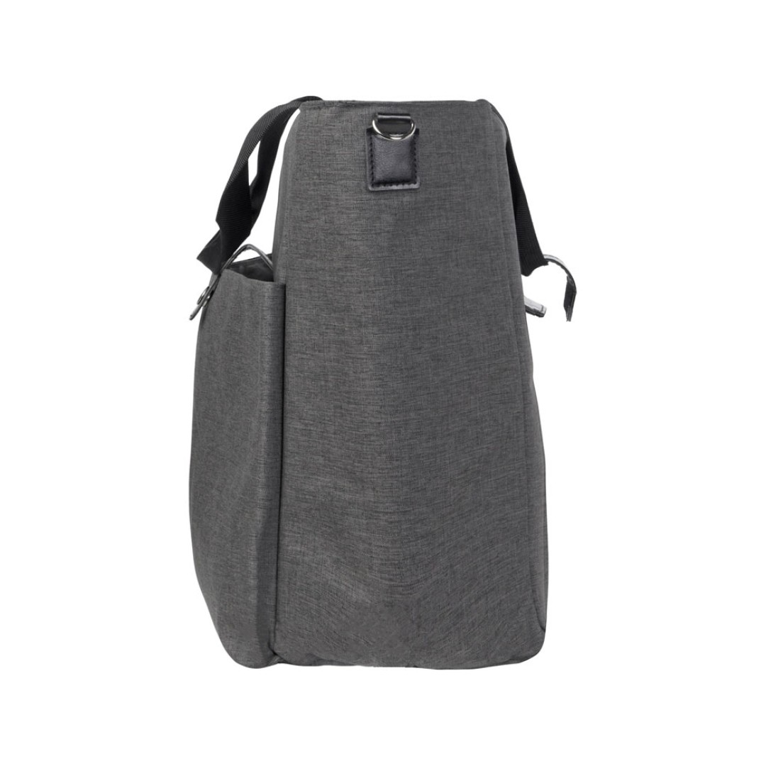 Сумка-холодильник Fabrizio со штопором, серый/черный