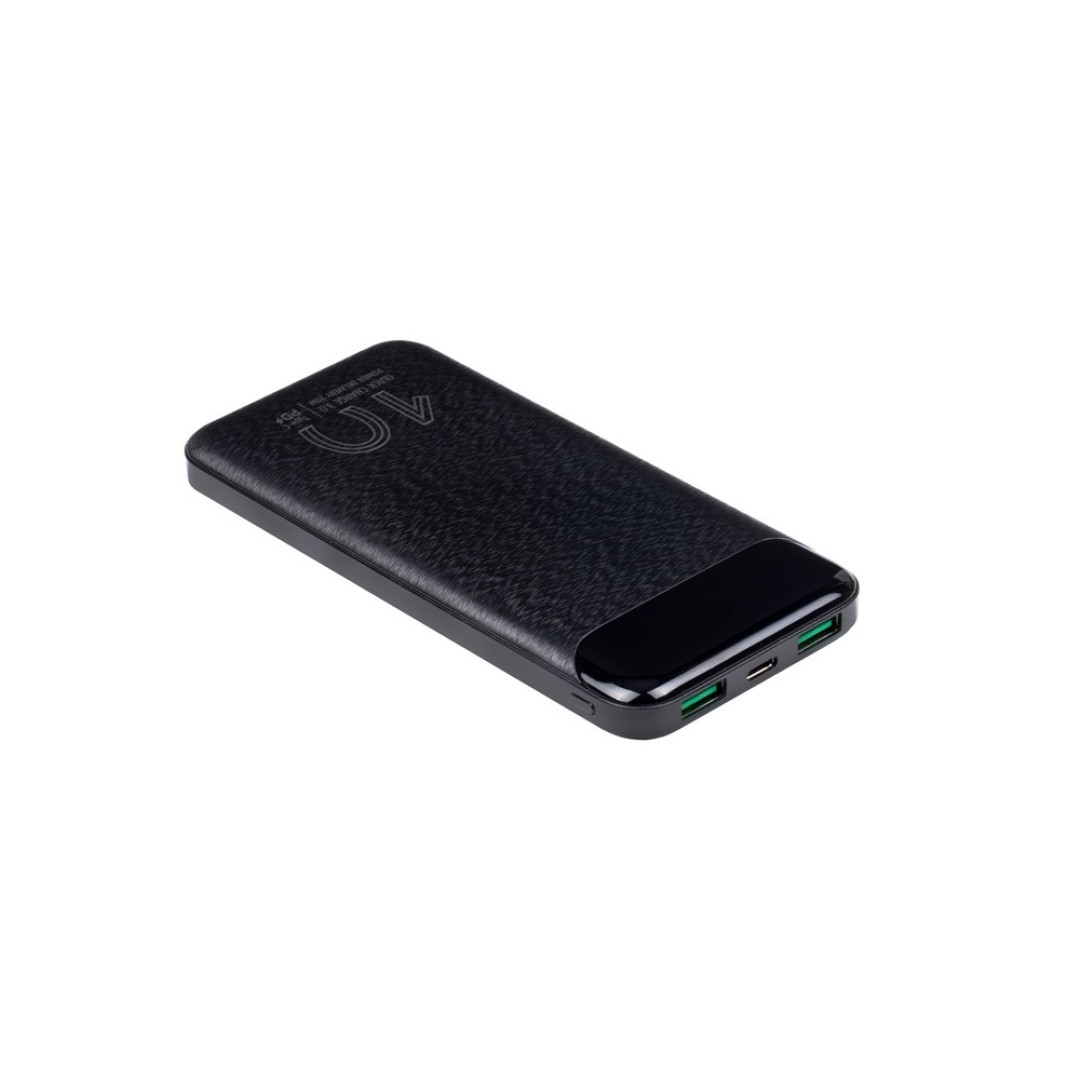 VA2540 (10 000mAh), QC/PD 20W внешний аккумулятор с дисплеем, черный