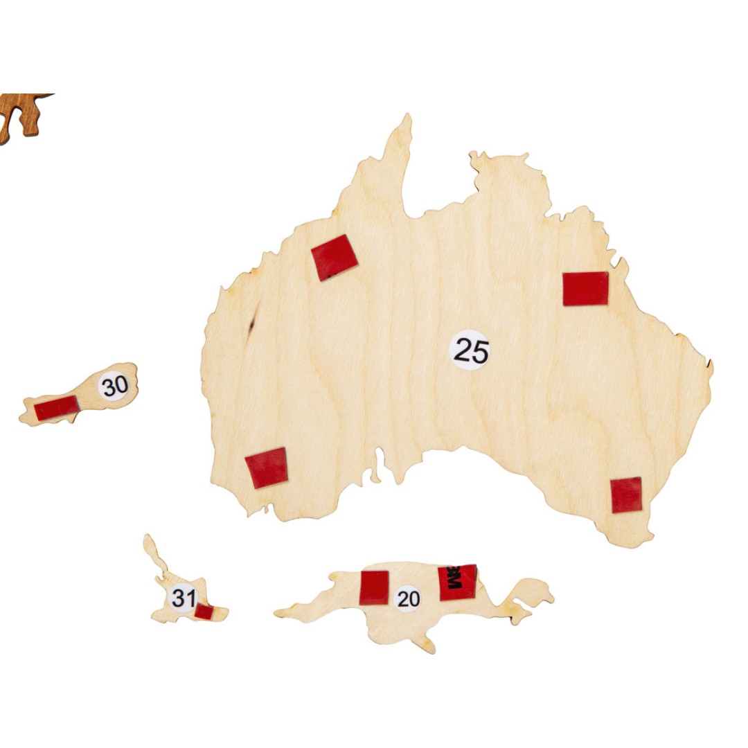 Интерьерная карта мира "World"