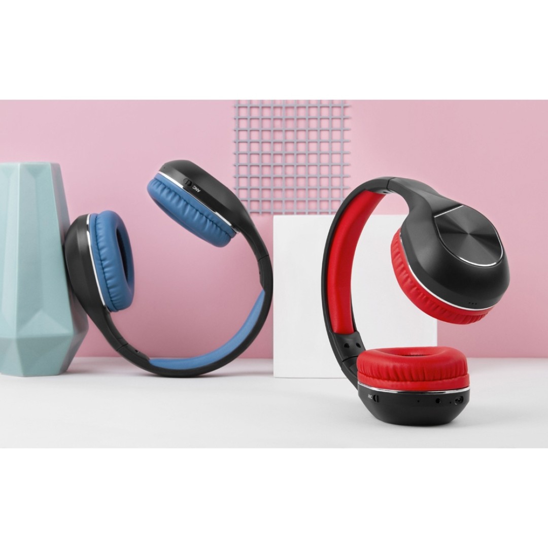 Беспроводные наушники Rombica mySound BH-17 ANC Red (Р)