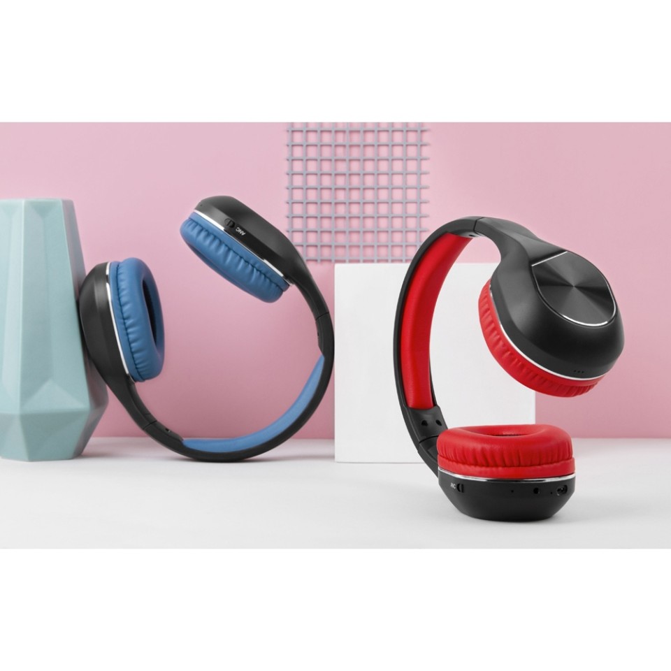 Беспроводные наушники Rombica mySound BH-17 ANC Red (Р)