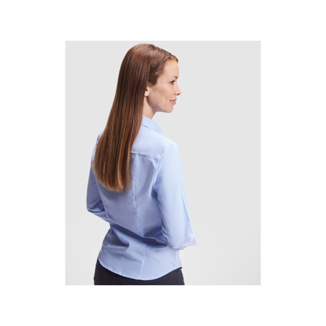 Рубашка женская "Oxford", небесно-голубой