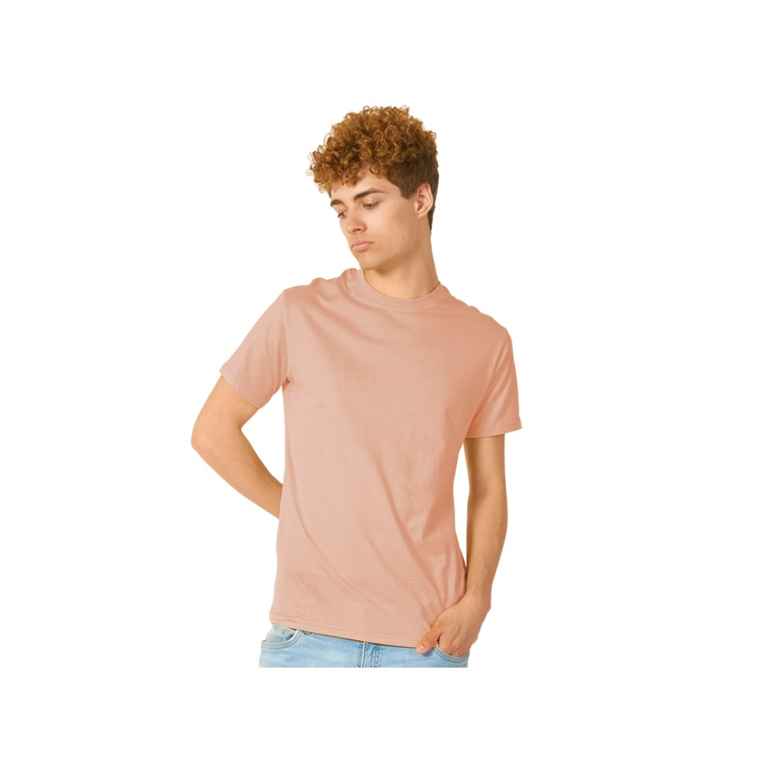 Футболка "Heavy Super Club" с боковыми швами, мужская, лососевый