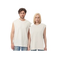 Майка оверсайз «Berlin», унисекс, молочный