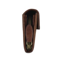 Кошелек Mano "Don Leon", натуральная кожа в коричневом цвете, 19 х 10 см