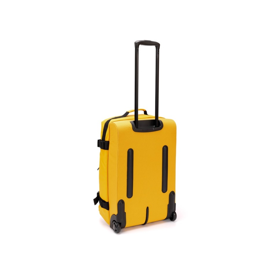 Сумка на колесах TORBER MOBI, желтый, полиэстер 900D с PU покрытием, 60 х 38 х 25,5 см, 57 л