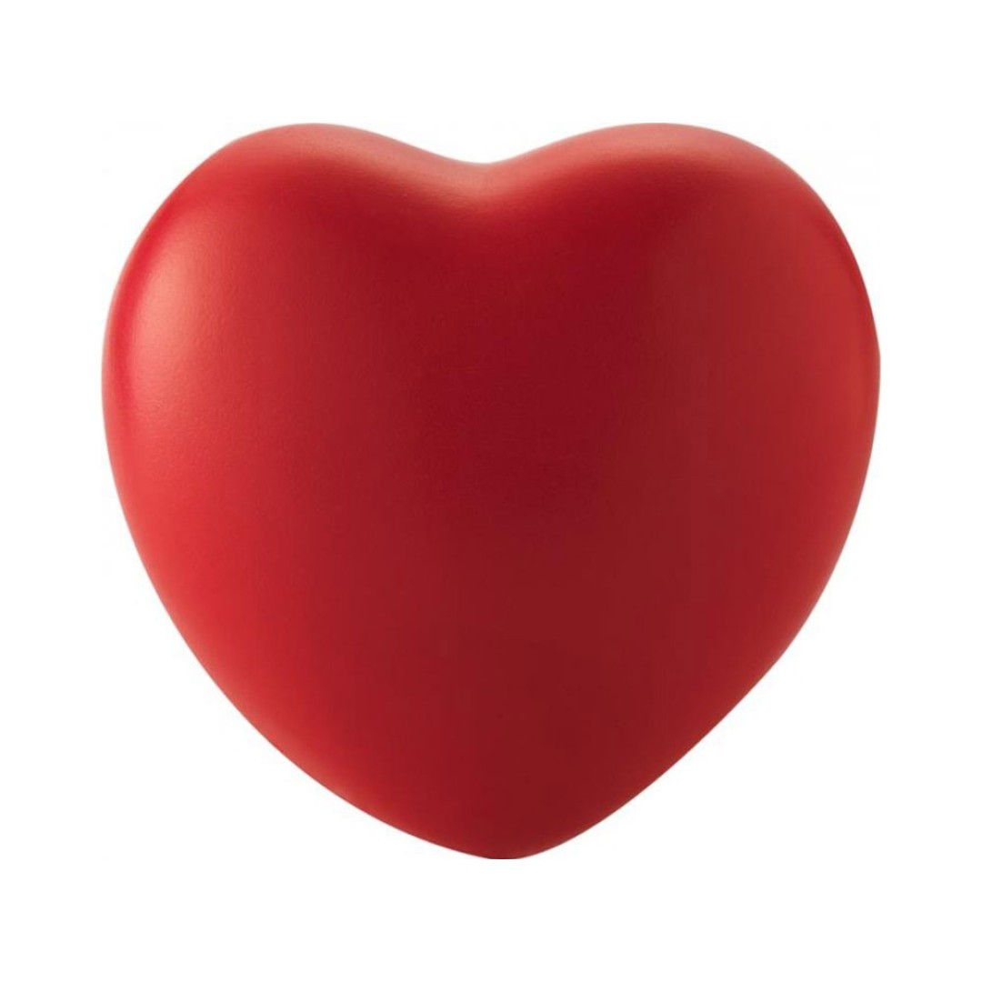 Антистресс в форме сердца, красный