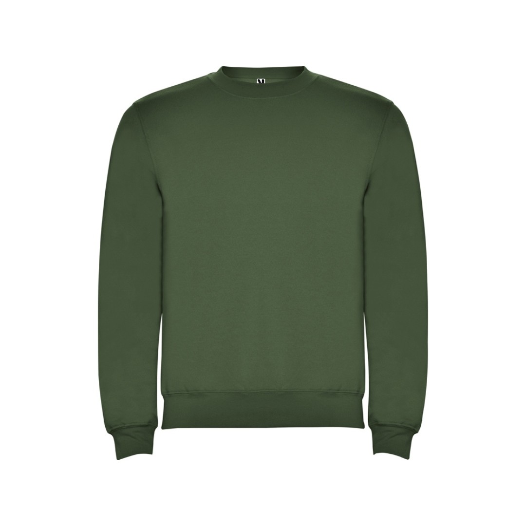 Свитшот с начесом "Clasica" унисекс, хаки