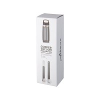 Спортивная медная бутылка с вакуумной изоляцией Valhalla объемом 600 мл, черный