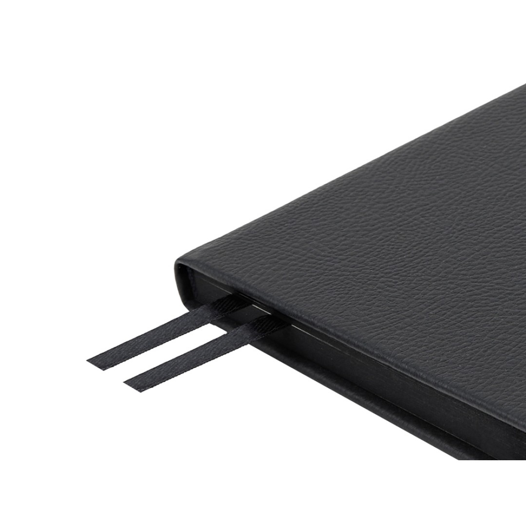 Ежедневник А5 датированный "Megapolis Nappa" на 2026, темно-синий navy