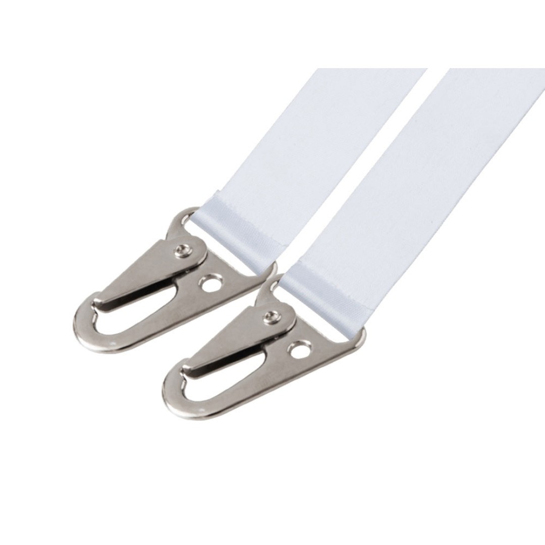 Ланъярд 2,5 см под сублимацию с 2-мя большими карабинами