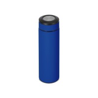 Вакуумный термос "Vacuum Flask C1", soft touch, 420мл, синий