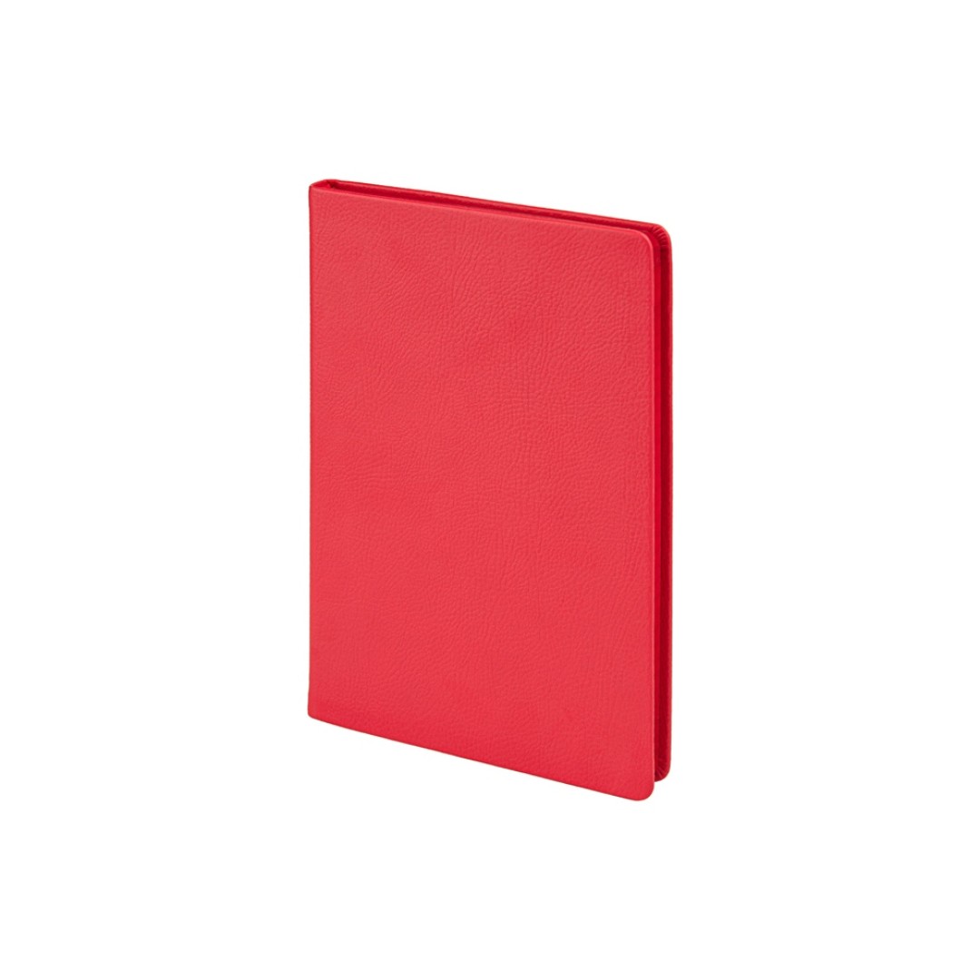 Ежедневник недатированный А5 "Megapolis Nappa", красный
