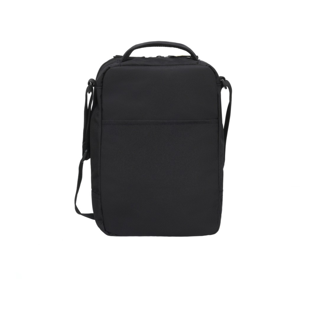 Сумка-планшет TORBER, черный/серый, полиэстер M2, 22 x 9 x 29 см