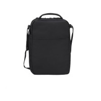 Сумка-планшет TORBER, черный/серый, полиэстер M2, 22 x 9 x 29 см