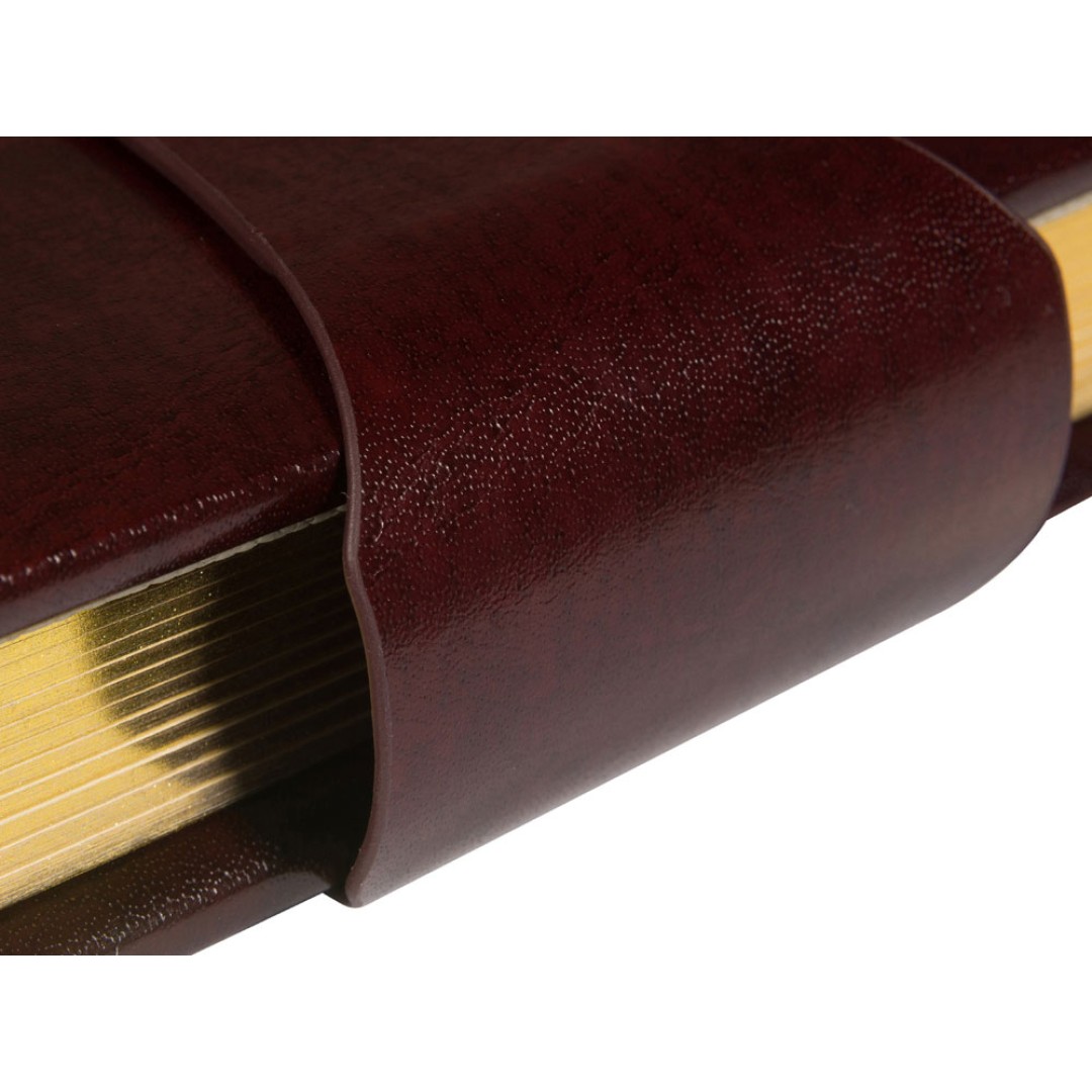 Ежедневник полудатированный А5 "Windsor", коричневый