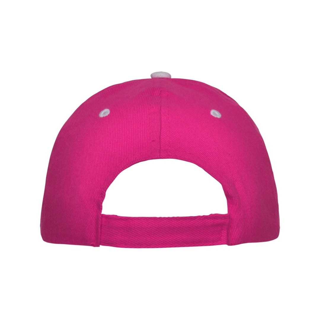 Бейсболка "Panel" унисекс, яркая фуксия