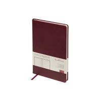 Ежедневник недатированный А5 "Loft", бордовый
