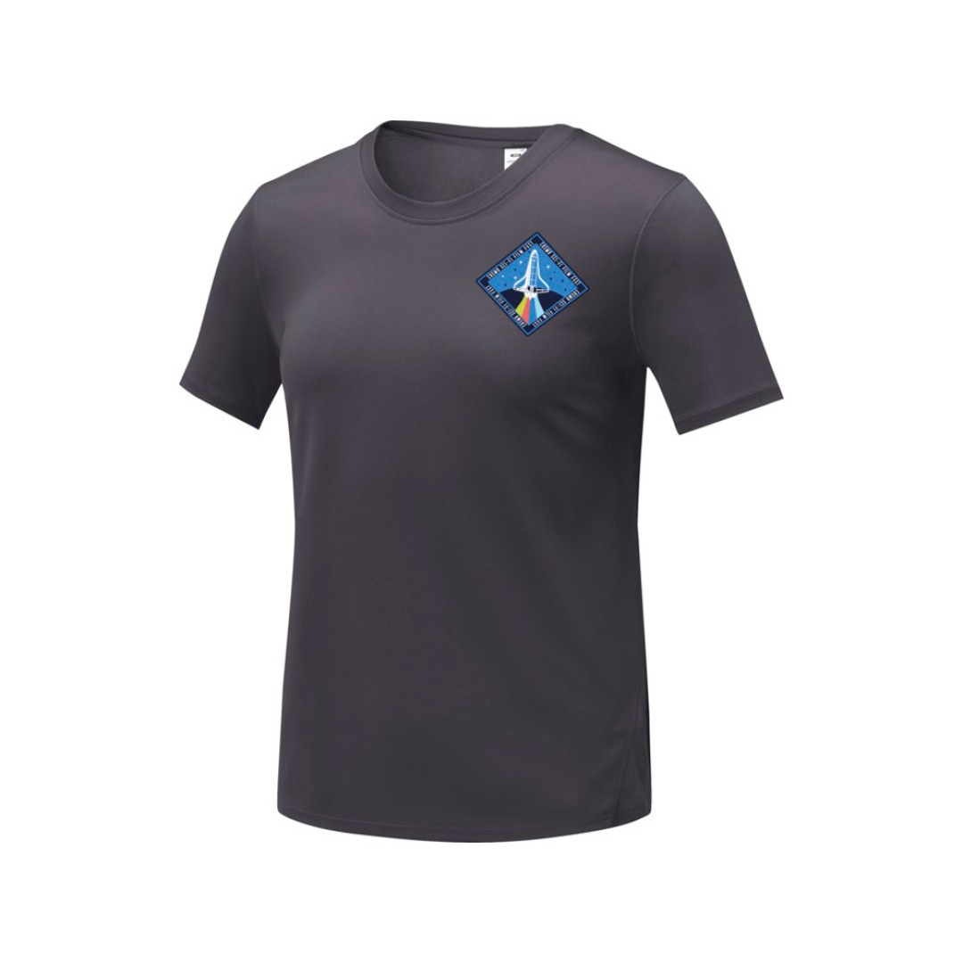 Kratos Женская футболка с короткими рукавами , storm grey