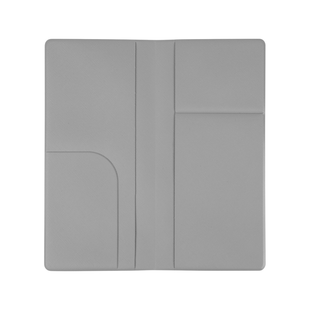 Дорожный органайзер Weekend из ПВХ, серый