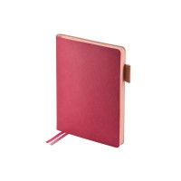 Ежедневник А5 датированный "Boston" 2026, розовый