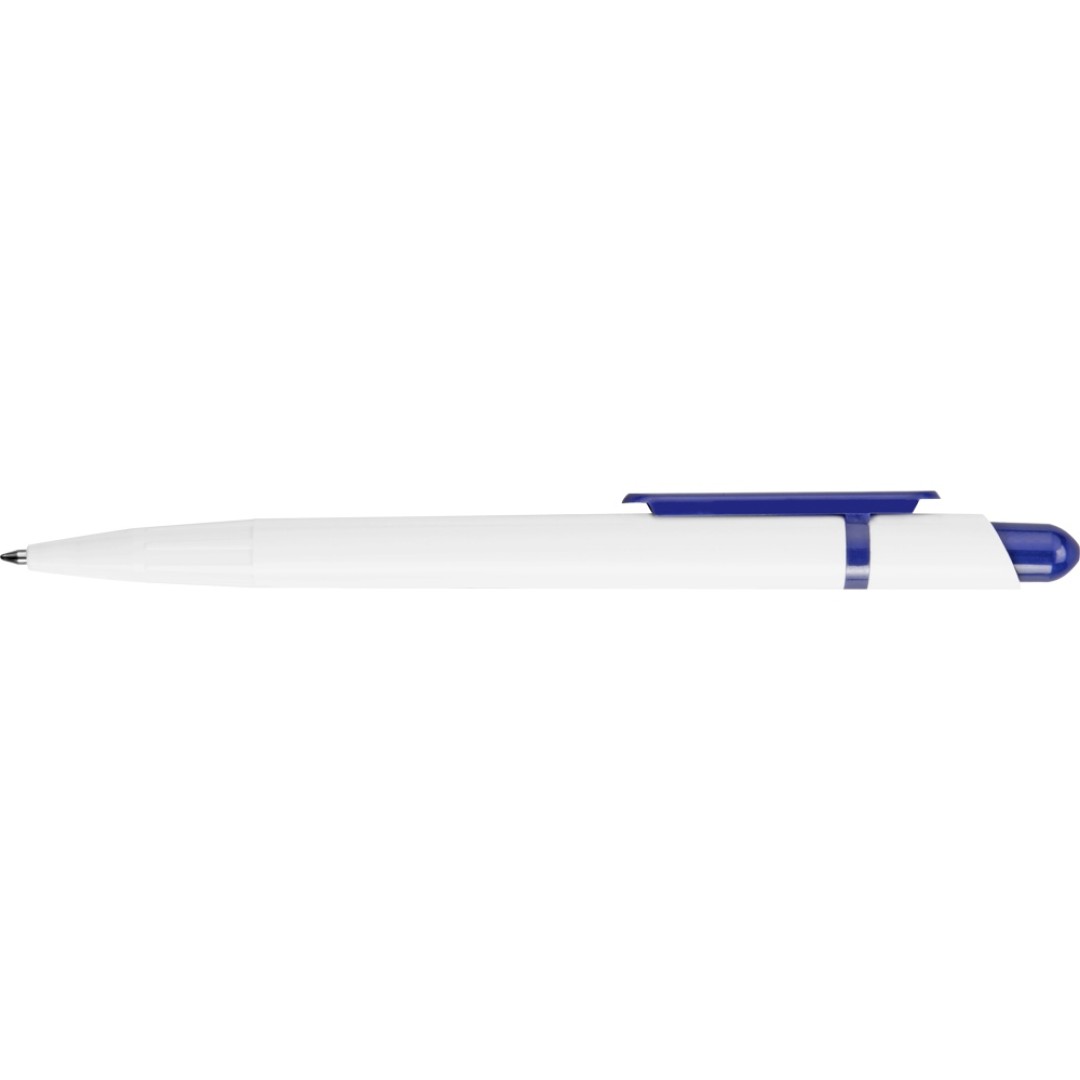 Ручка шариковая "Этюд", белый/синий