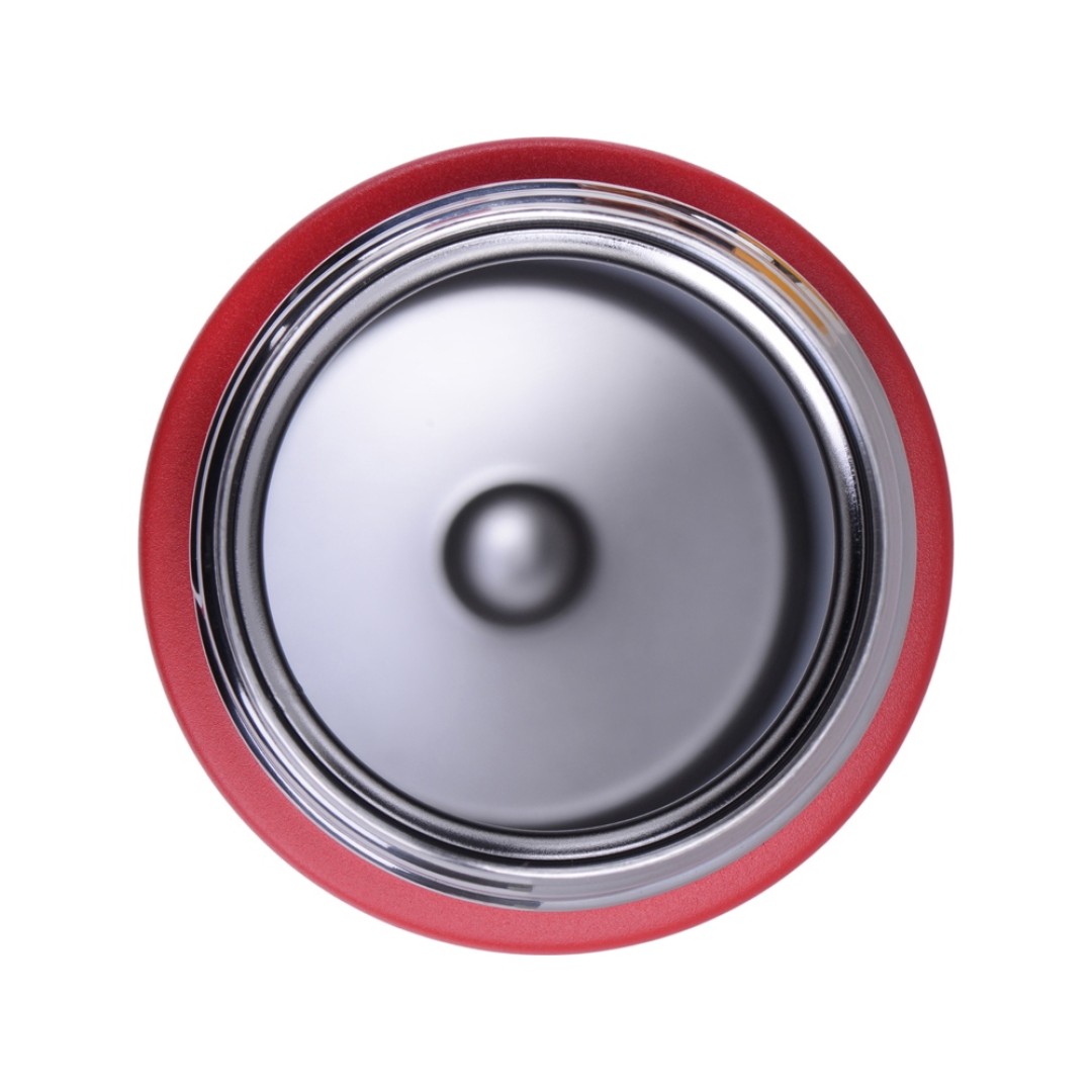 Вакуумная термокружка Waterline с медной изоляцией «Bravo», 400 мл, тубус, красный