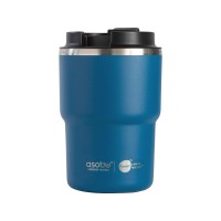 Вакуумная термокружка с внутренним керамическим покрытием «Coffee Express», 360 мл, синий