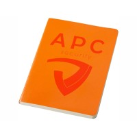 Блокнот А5 "Gallery", оранжевый