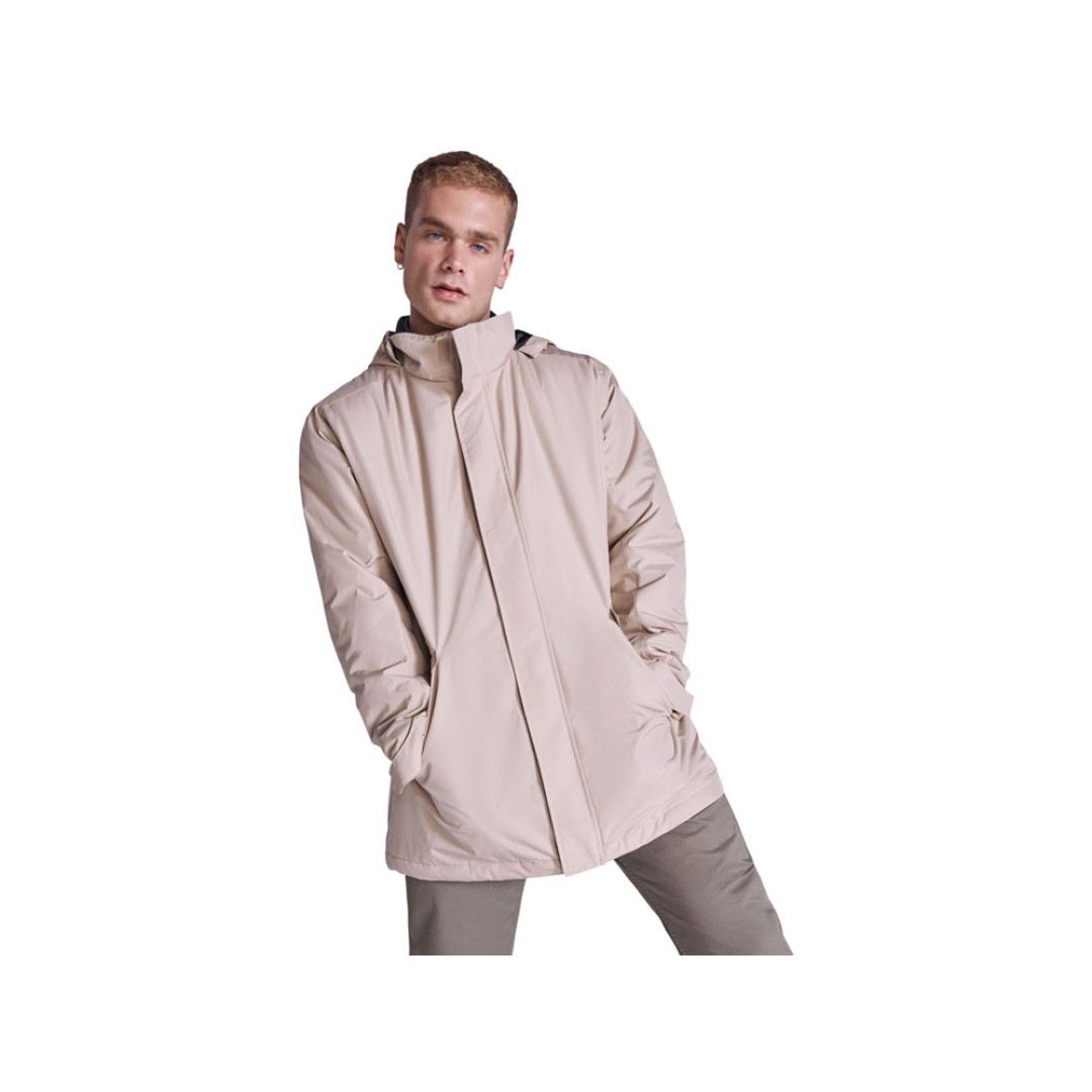 Парка утепленная «America» мужская, капучино