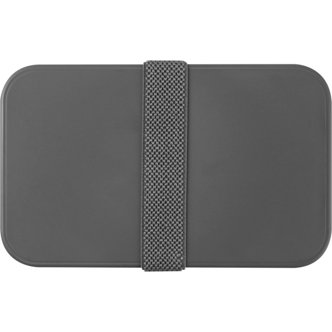 Двухслойный ланчбокс MIYO, серый/белый