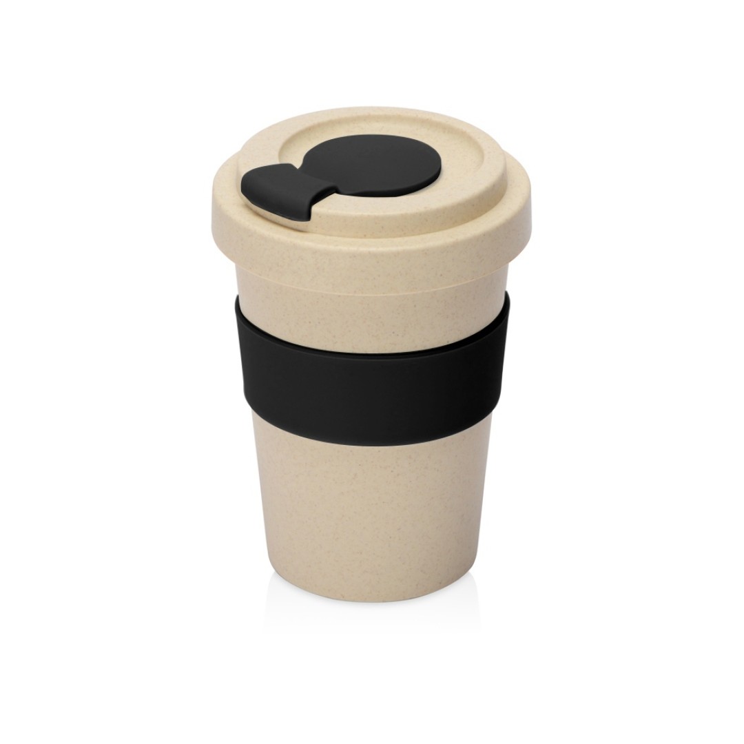 Стакан из пшеничного волокна «Flava», черный