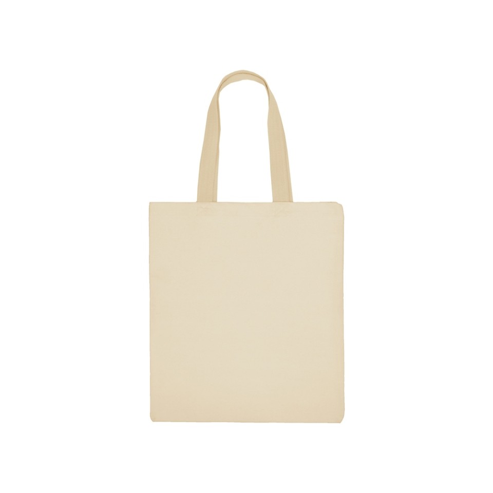 Сумка для шопинга Steady из хлопка с парусиновыми ручками, 260 г/м2, натуральный