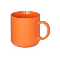 Кружка матовая Rita, 410мл, оранжевый
