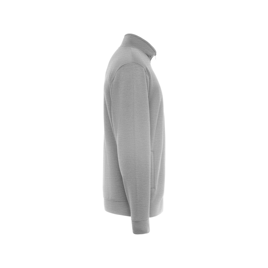 Толстовка на молнии "Ulan", серый меланж