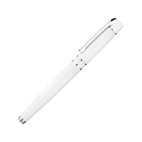 Ручка металлическая роллер «VIP R», белый