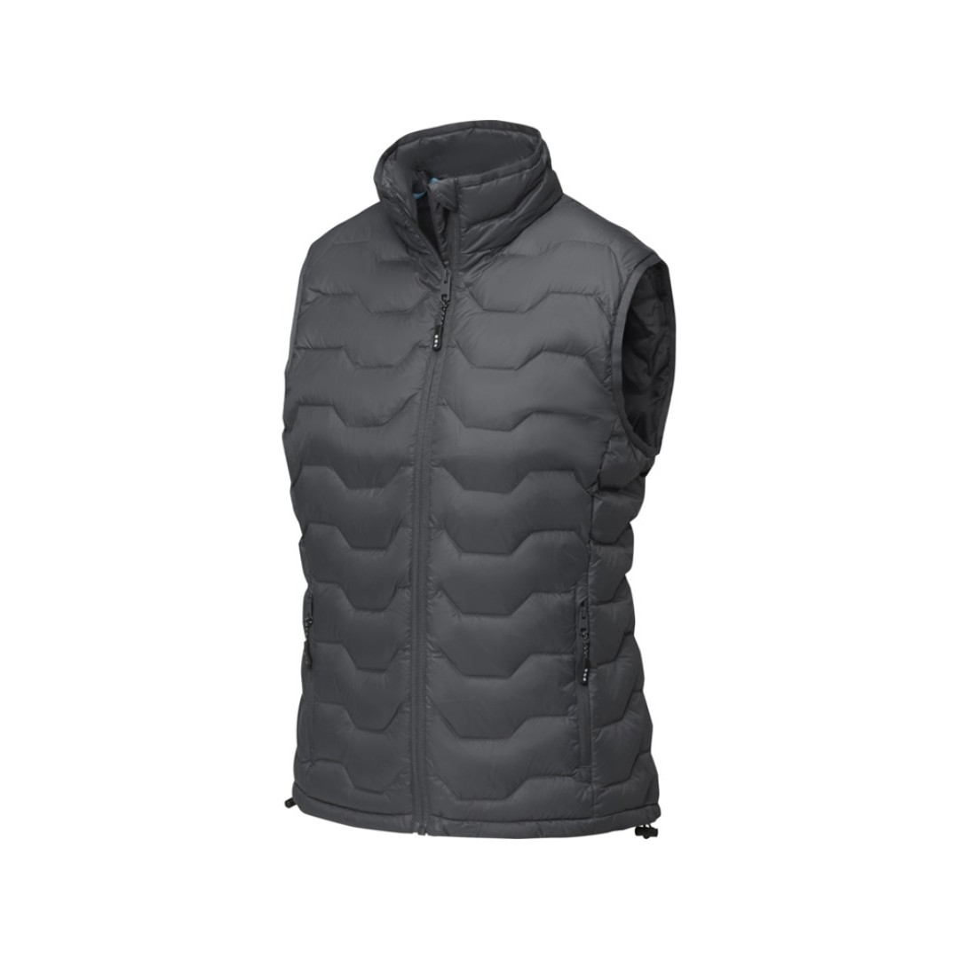 Женская утепленная телогрейка Epidote из материалов, переработанных по стандарту GRS - Storm grey