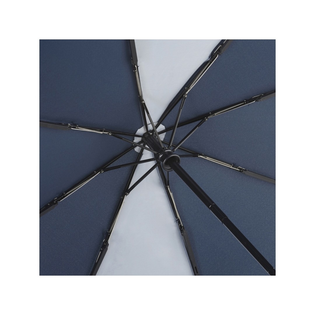 Зонт складной 5477 ColorReflex со светоотражающими клиньями, полуавтомат, красный