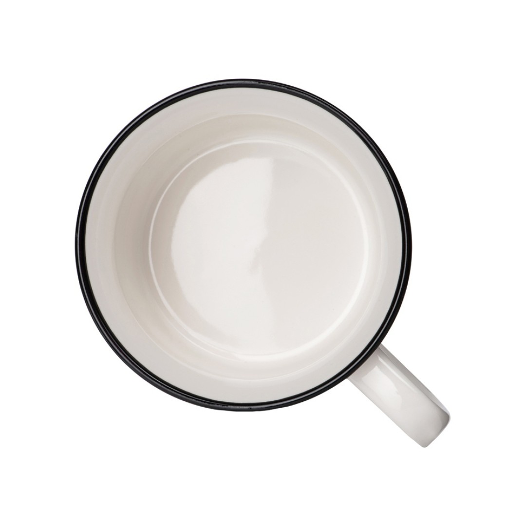 Кружка "Nancy Line", белый/черный