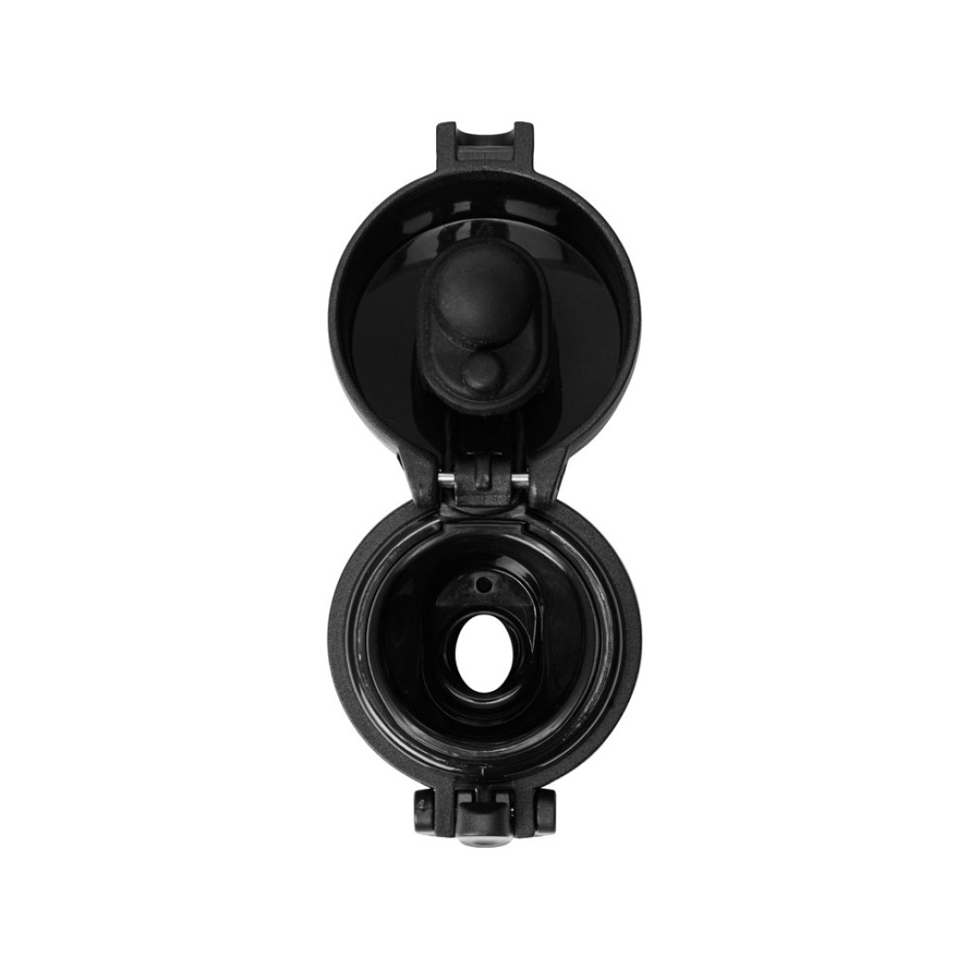 Вакуумная герметичная термокружка «Inter», черный, нерж. сталь (Р)