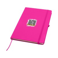 Блокнот Spectrum Plus формата A5 в твердой обложке - Розовый