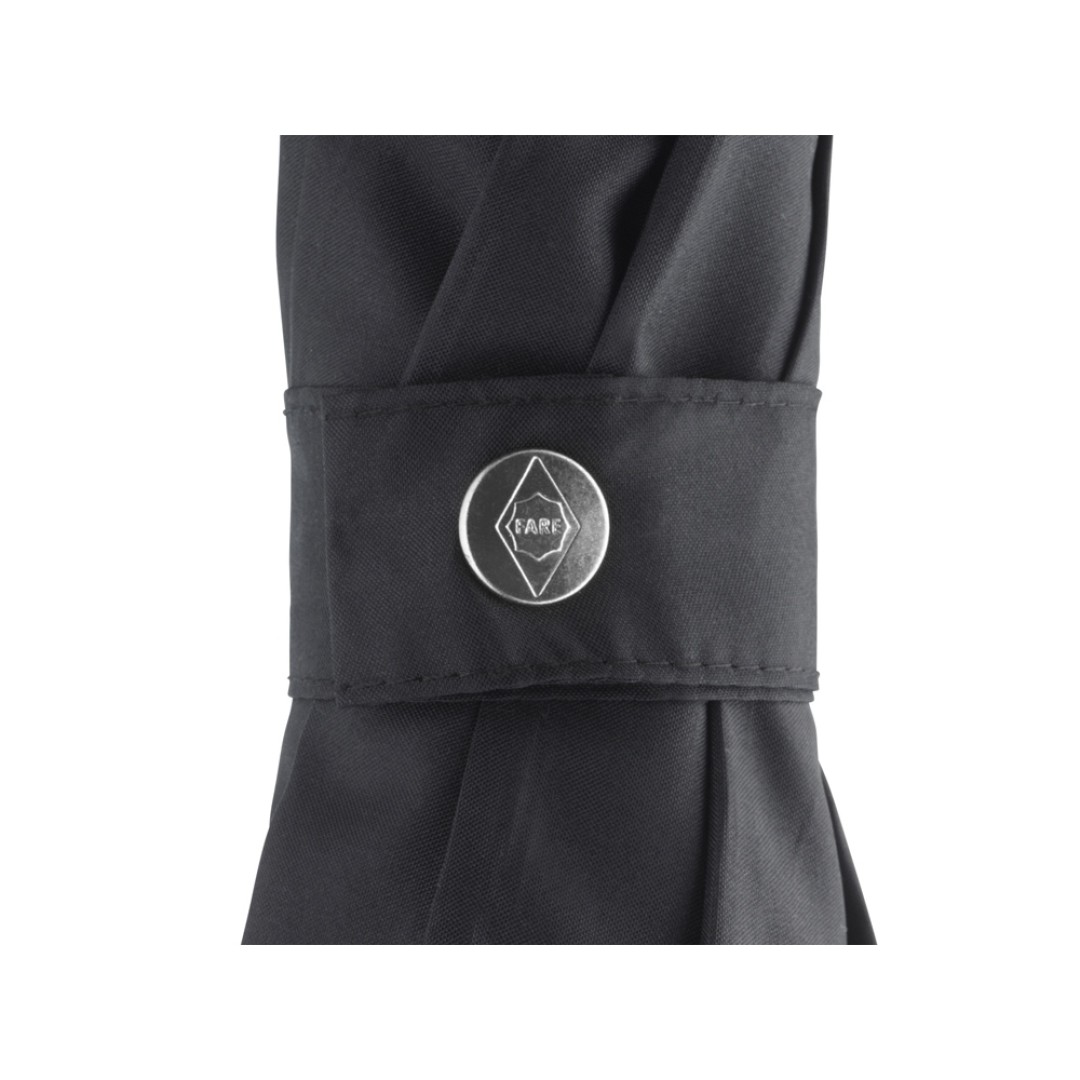 Зонт-трость 7399 Alugolf полуавтомат, черный/титан