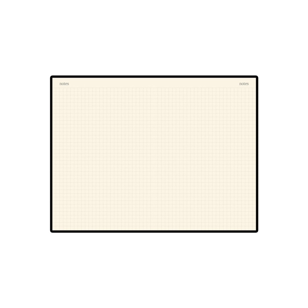 Блокнот А5 «Megapolis Velvet» на резинке, черный