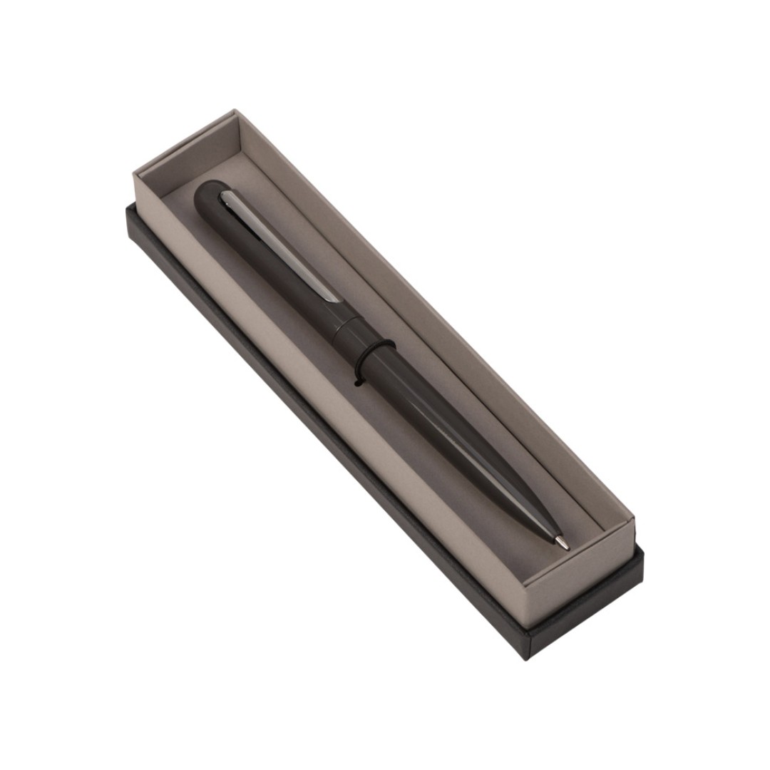 Ручка в футляре "Blooming Skate", серый