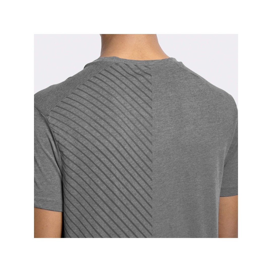 Футболка "Baku" мужская, меланжевый эбеновый