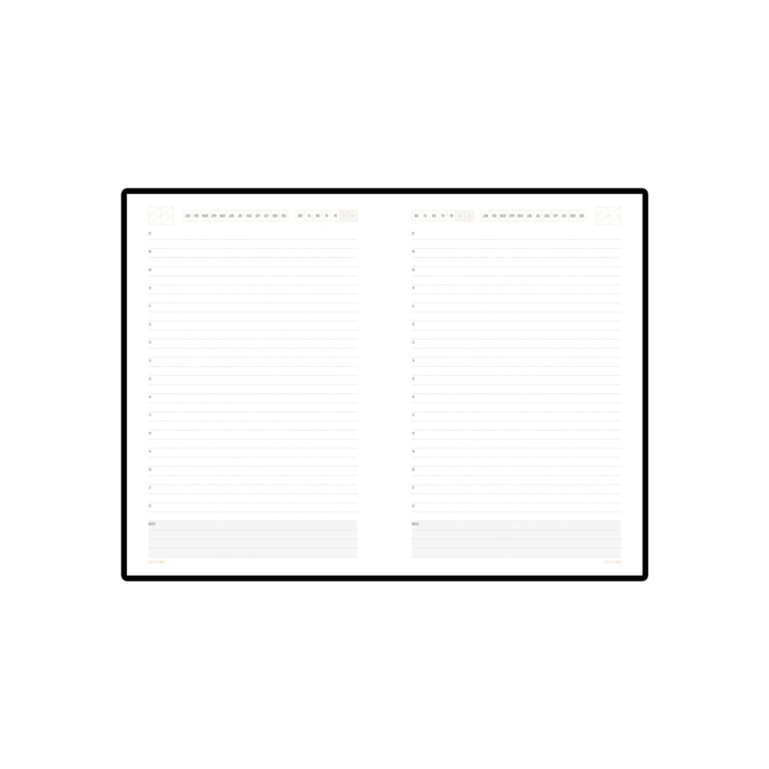 Ежедневник А5 недатированный «Mercury», серый