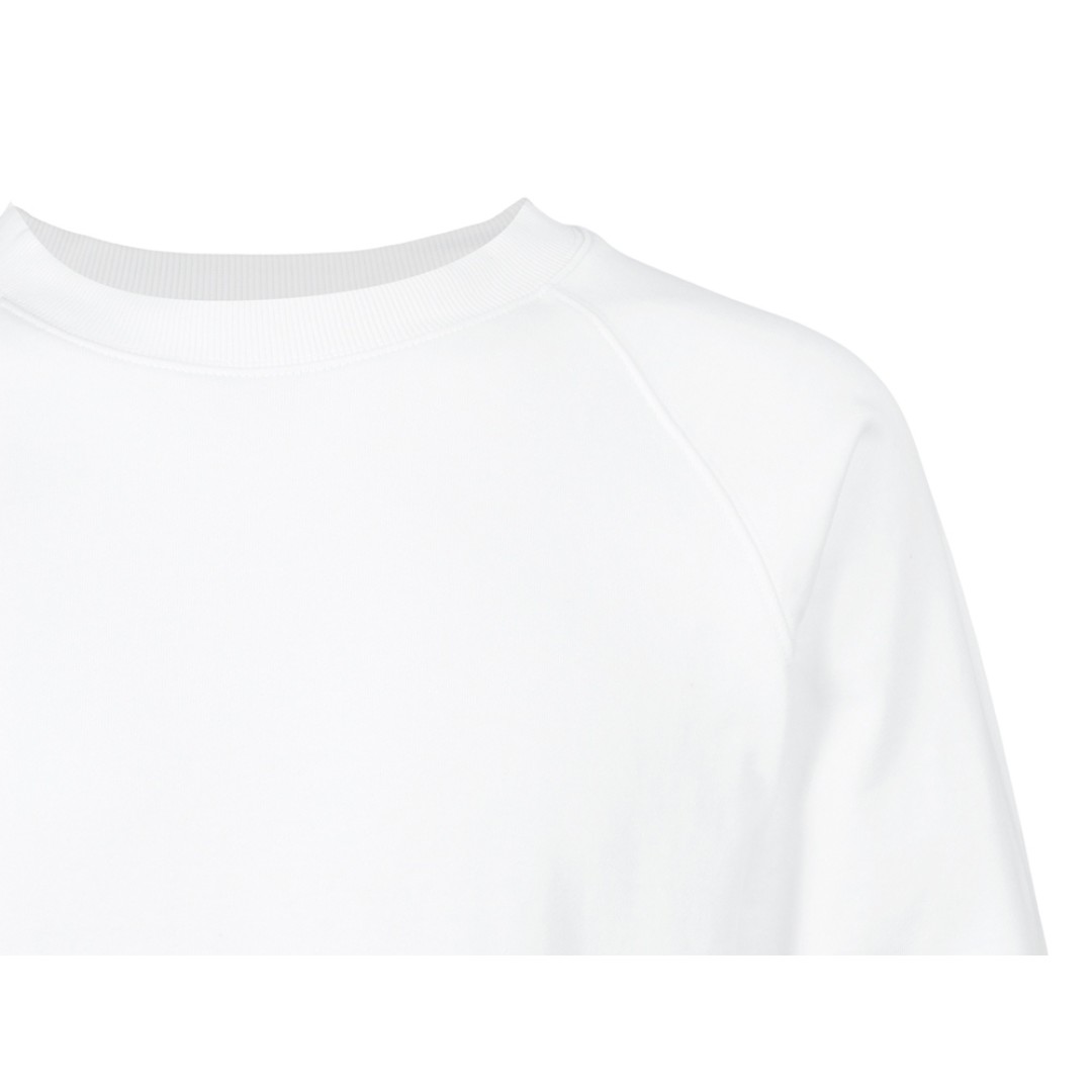 Свитшот оверсайз с рукавом реглан «Belgrade», унисекс, белый