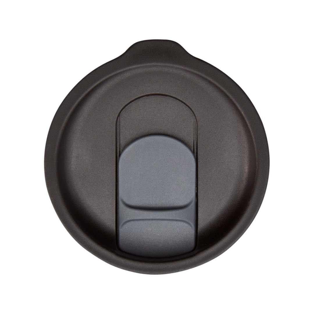 Кружка Nordia объемом 400 мл из переработанных материалов с двойными стенками, серый